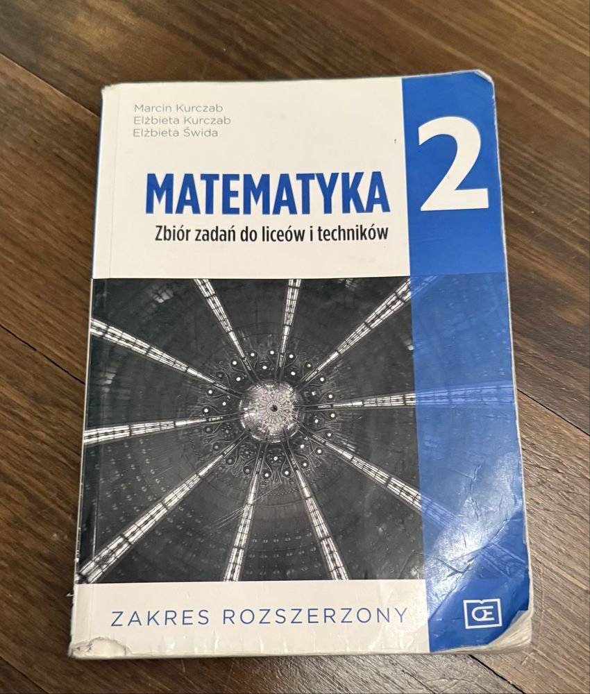 Matematyka 2 – zbiór zadań do liceów i techników, zakres rozszerzony