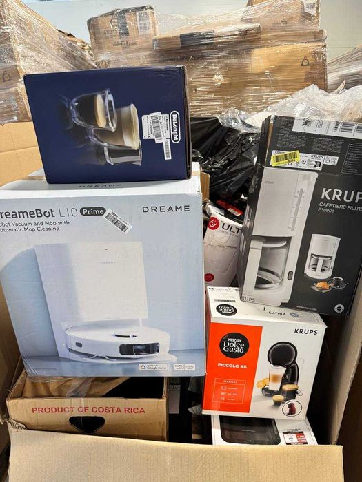 Palety Amazon Małe AGD ABC– ceny już od 2100 zł netto / paleta