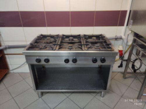 kuchnia gazowa 6 palników kuchenka