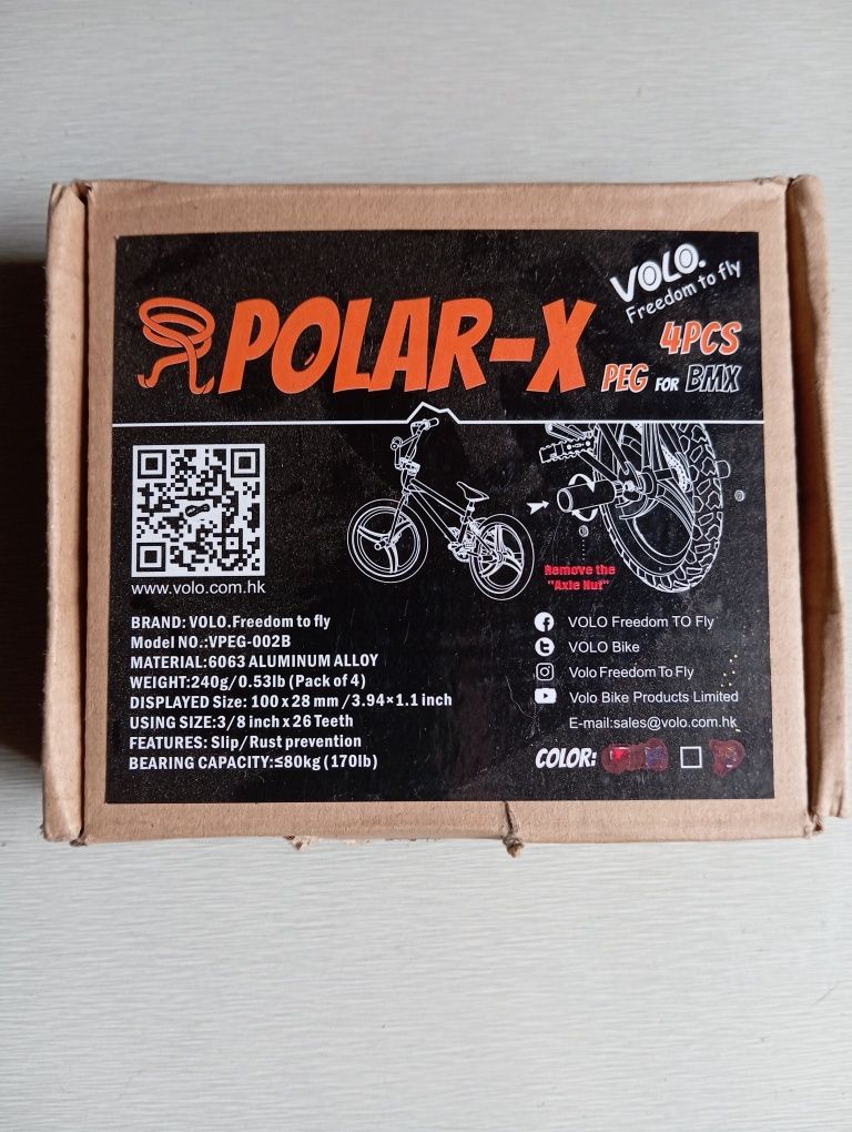 Пеги для велосипеда BMX.