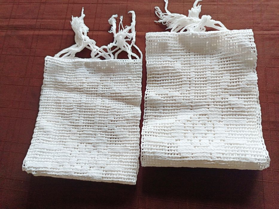 Panos de linho feito á mão