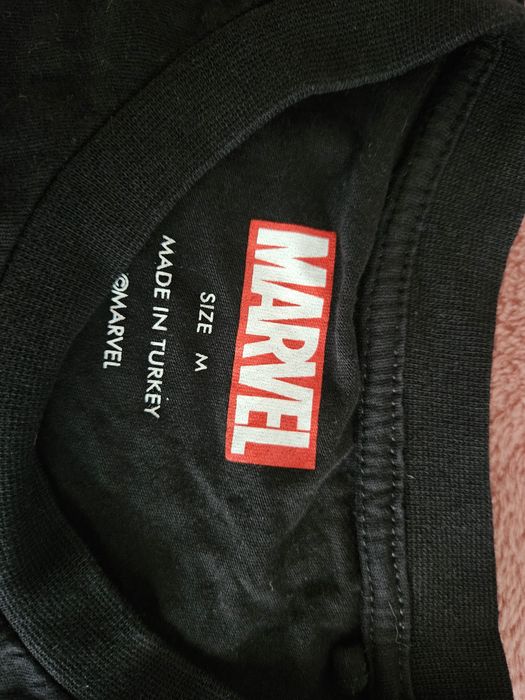Czarny T-shirt Marvel