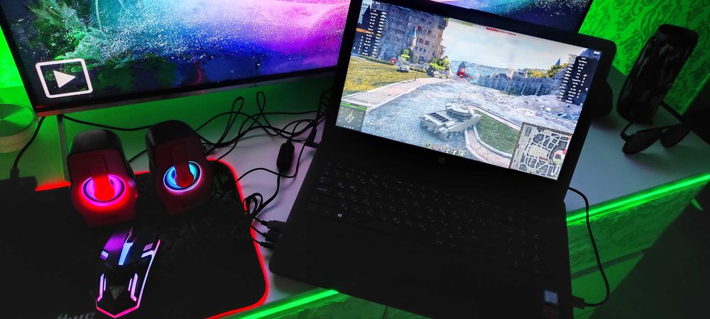 Игровой быстрый Hewlett Packard 15 / память 500GB / CORE i5