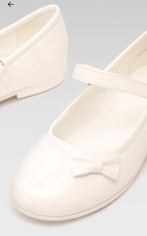 CCC Półbuty lakierki buty baletki komunijne