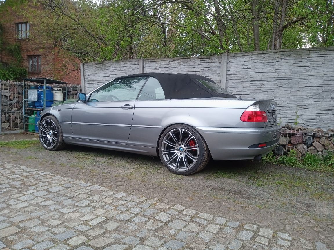 BMW E46 Cabrio 2006r 2.0r4 Alu 19 bogata wersja sprowa. Zadbana