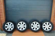KOŁA FELGI ALUMINIOWE OPONY LETNIE OPEL ZAFIRA A ASTRA H VECTRA C SIGNUM 16&#039; 5X110 ET38