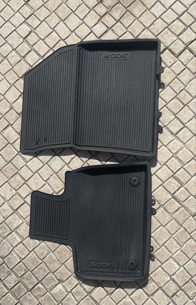 Tapetes de borracha originais - PEUGEOT 3008