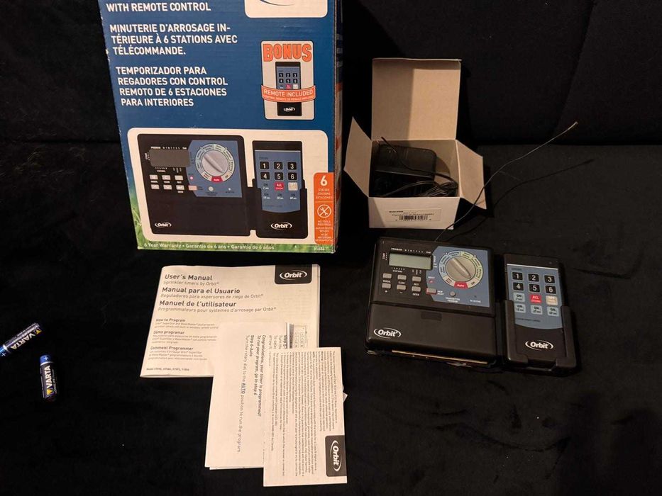 Sterownik Orbit nawadniania 6 stref z pilotem