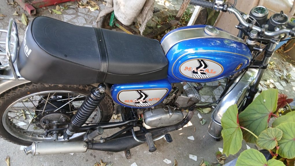 Macal m 70 turismo com motor zundapp4 v turbina impecavel com document
