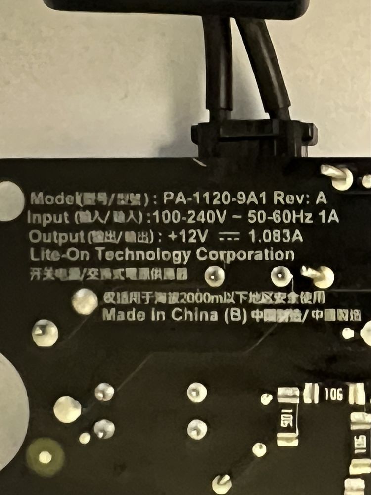 Блок живленн apple tv 4k