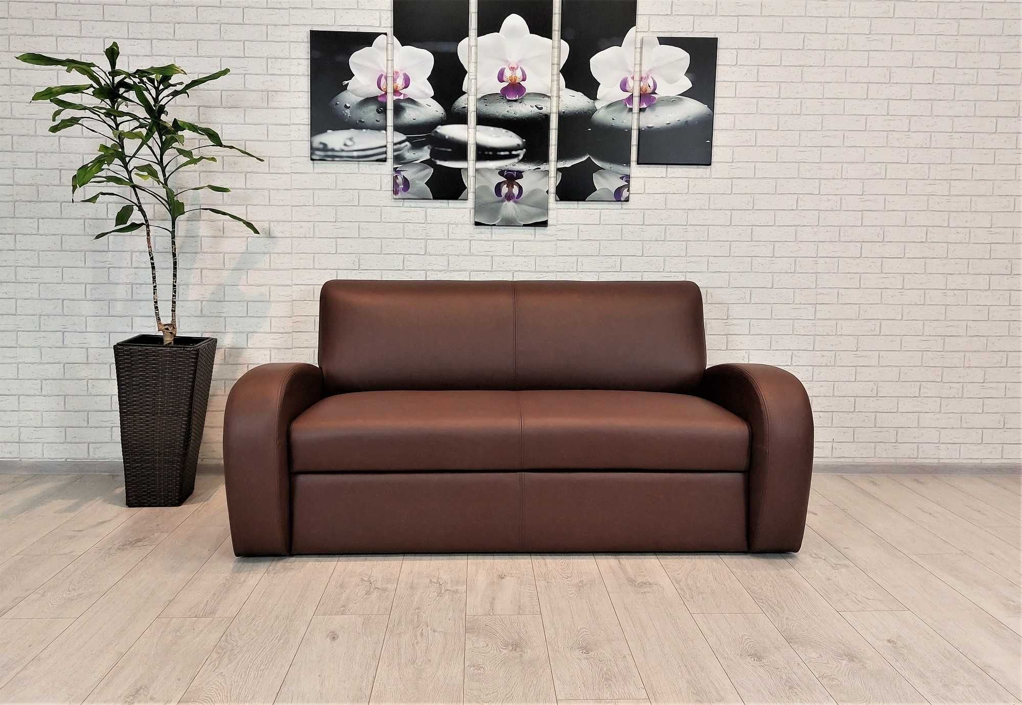 Kanapa skórzana, sofa ze skóry 175cm SKÓRA naturalna PRODUCENT