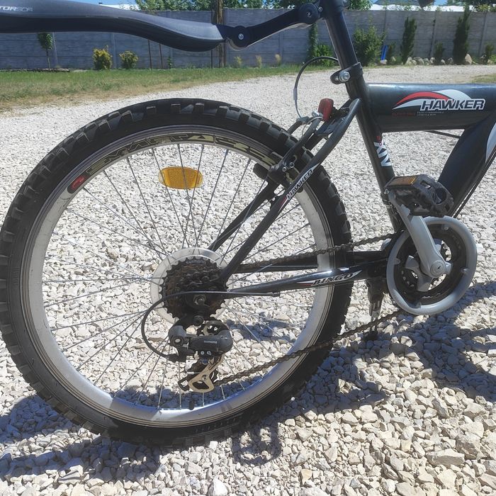 Rower Bingo Hawker czarny 24"