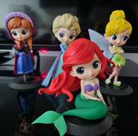 Q posket figuras Disney Frozen Elsa Anna Pequena Sereia Ariel Sininho