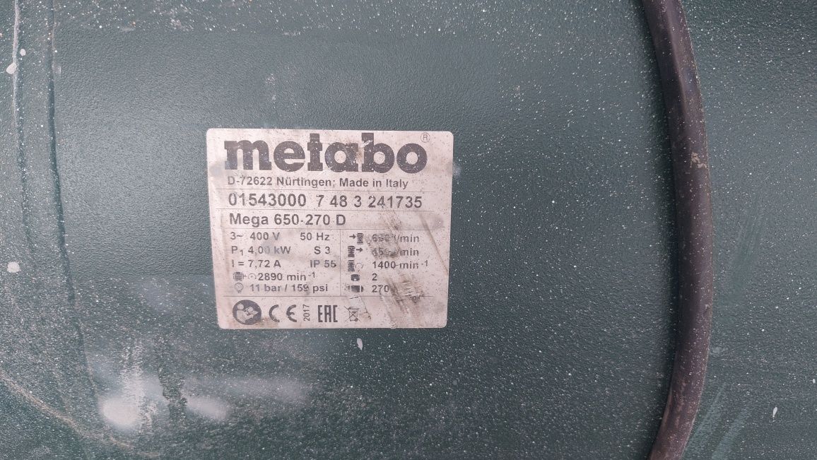 Kompresor metabo 650-270d