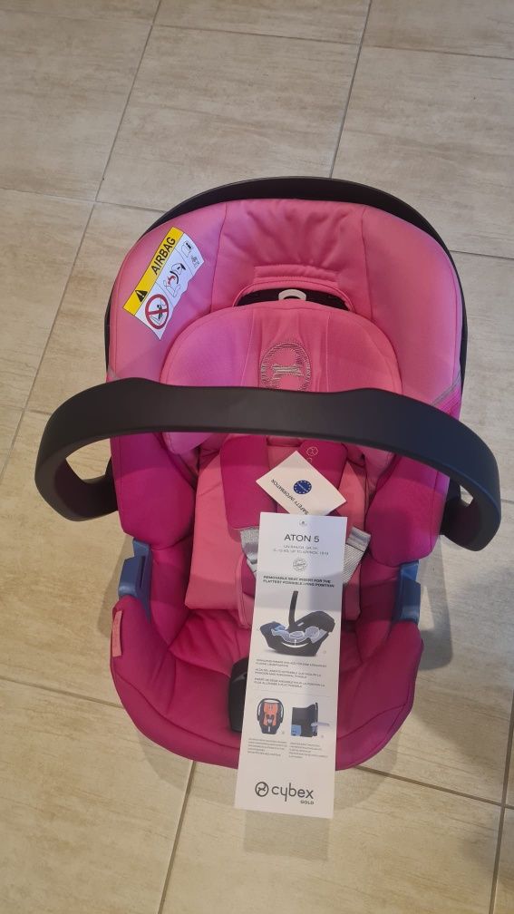 Nowy fotelik samochodowy Cybex Aton 5