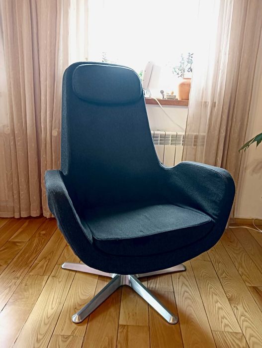Stylowy fotel / krzesło obrotowe IKEA ARVIKA Super stan!