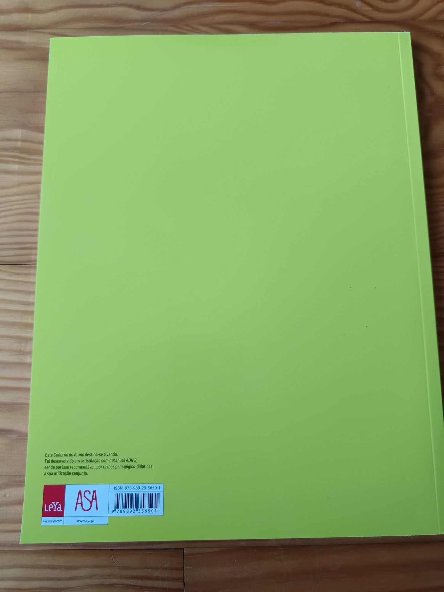 ADN 9 - Manual e caderno do aluno