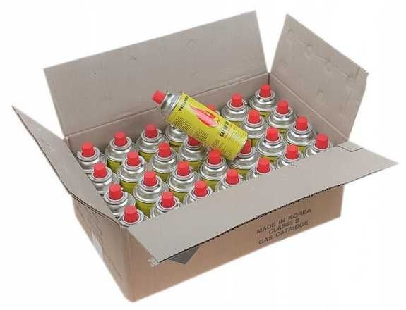 Gaz do kuchenki palnika nabój gazowy kartusze German Camping x28Karton