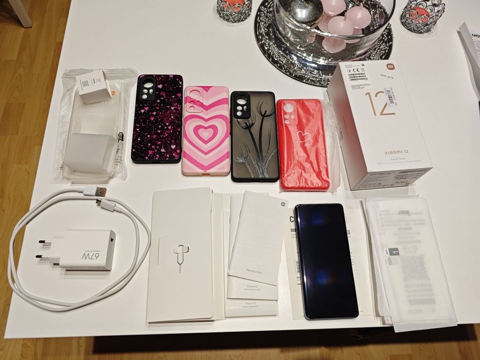 Xiaomi 12 8/256GB nowa bateria, etui, szkło