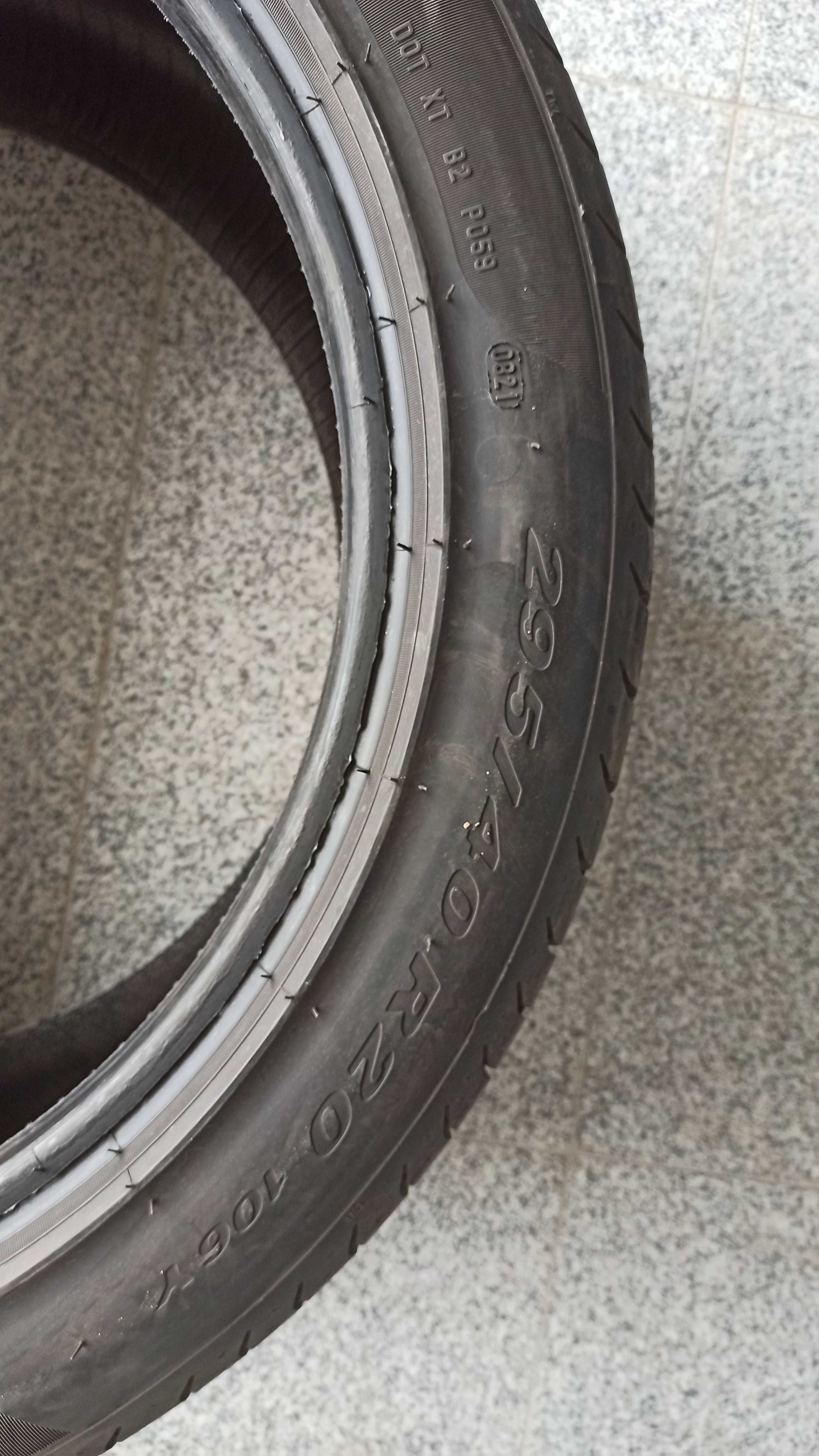 Opony Pirelli P Zero 265/45 r20 + 295/40 r20 (Porsche Cayenne)