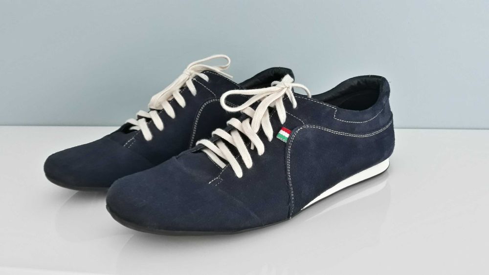 Męskie buty PAKO LORENTE rozmiar 40 - Zamsz