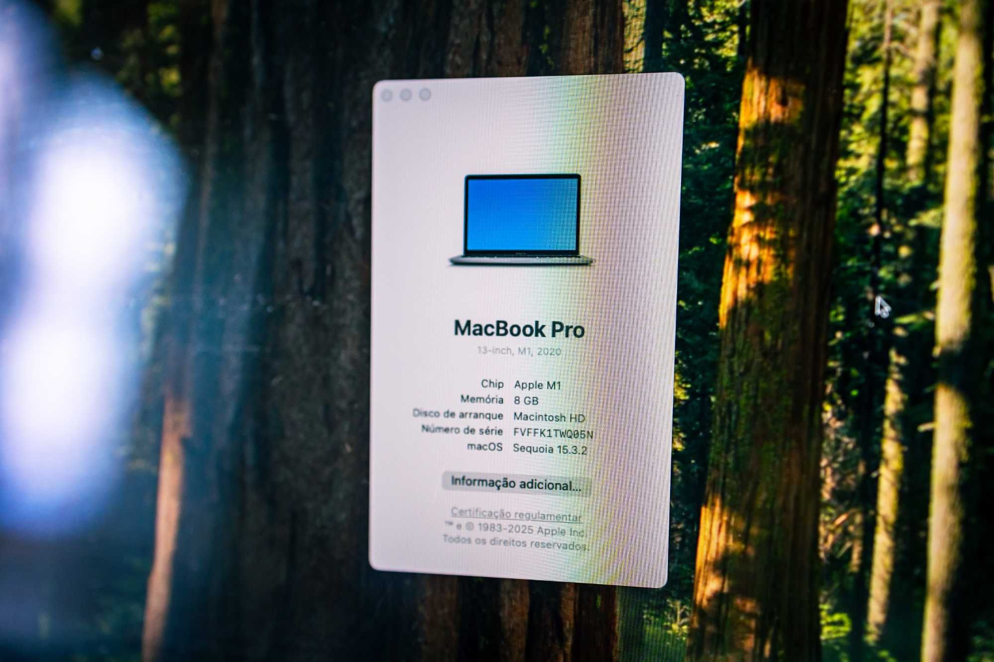 MacBook Pro 13" M1 (2020) – 8GB/256GB – Excelente Estado