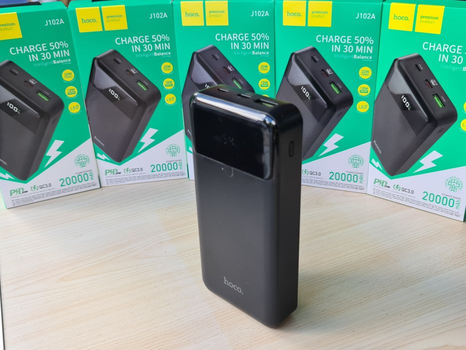АКЦІЯ! 20000mAh 20w Power Bank HOCO j102а; Повербанк baseus; xiaomi