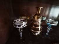 Conjunto de copos vintage