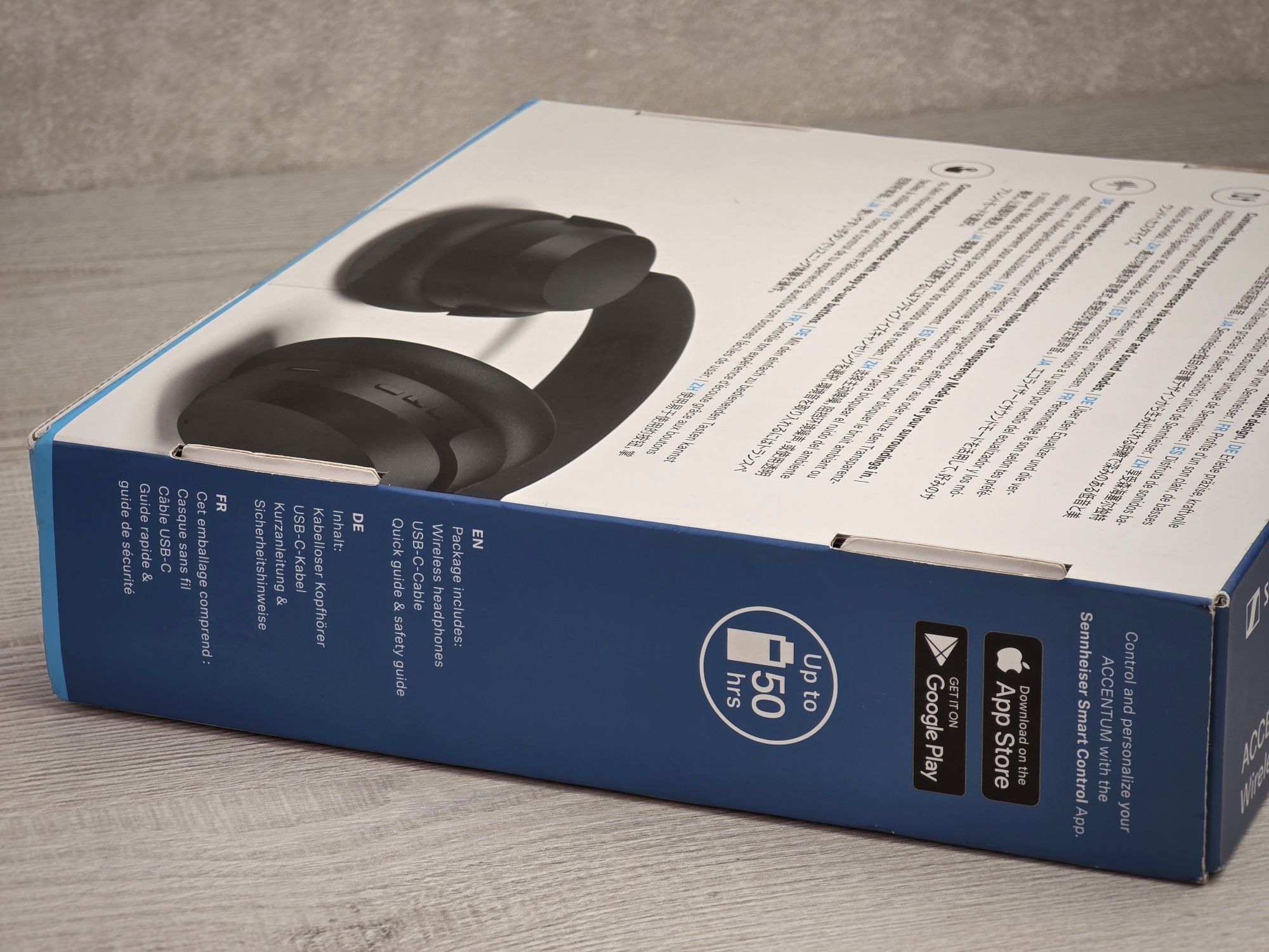 Бездротові навушники Sennheiser ACCENTUM Wireless Black (700174)