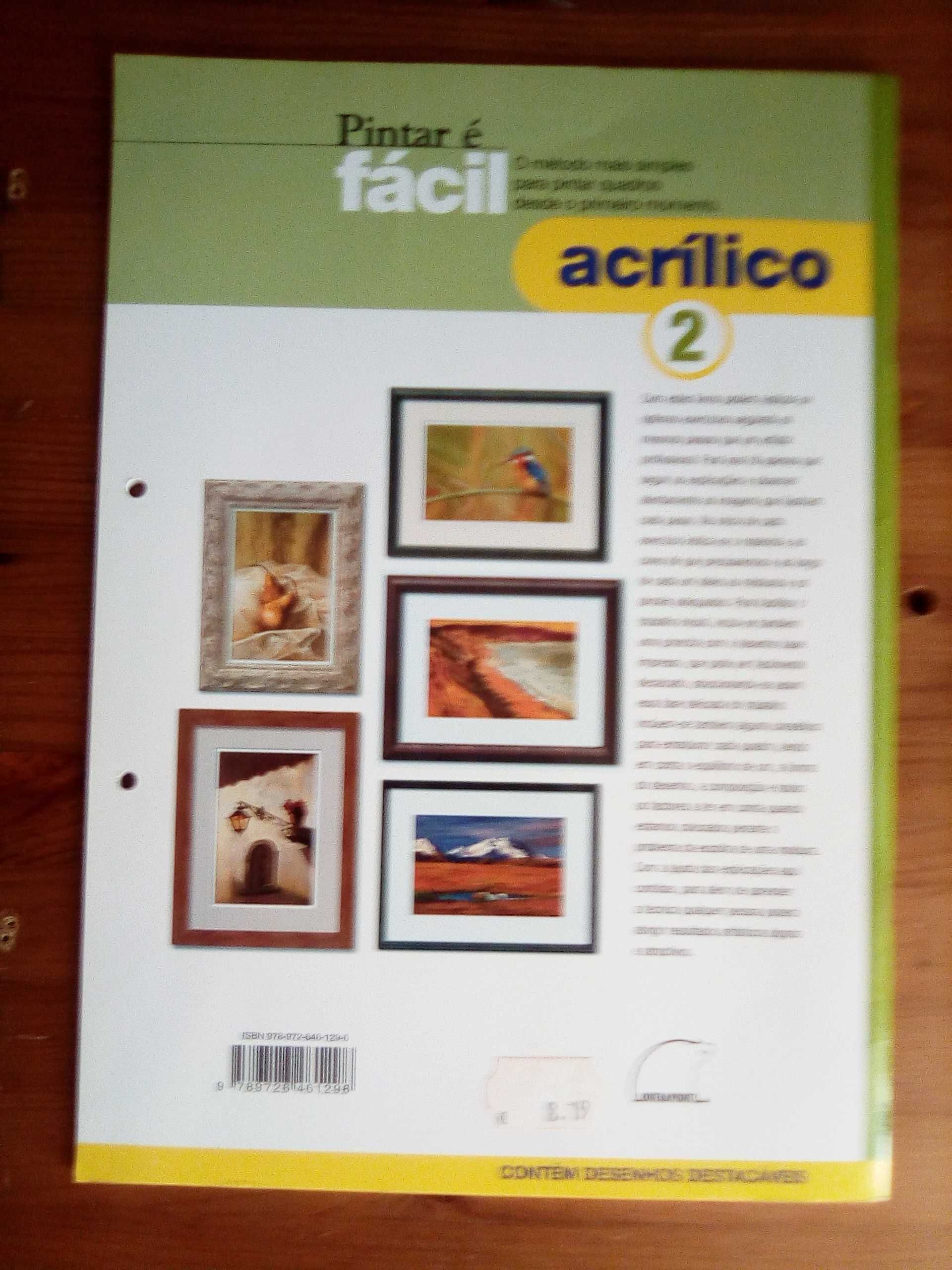 Livros sobre Acrílico e óleo