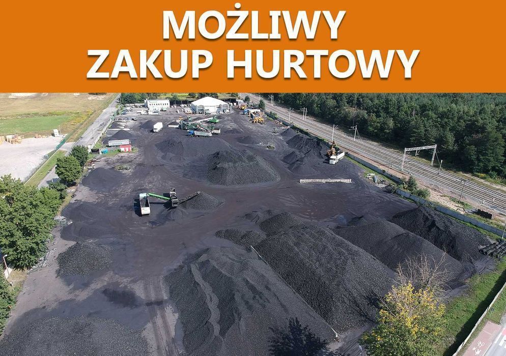 Węgiel GROSZEK (dawniej ekogroszek) SZCZYTNA, niska spiekalność !