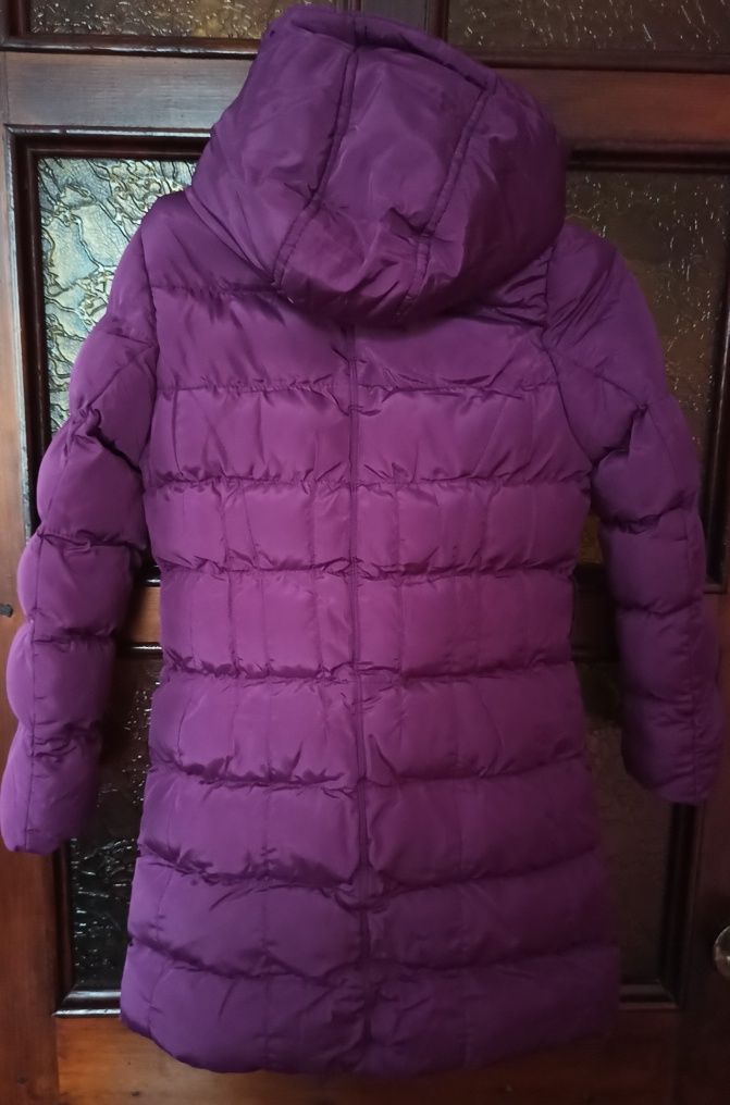 Зимове пальто (куртка) для дівчинки  на холлофайбері