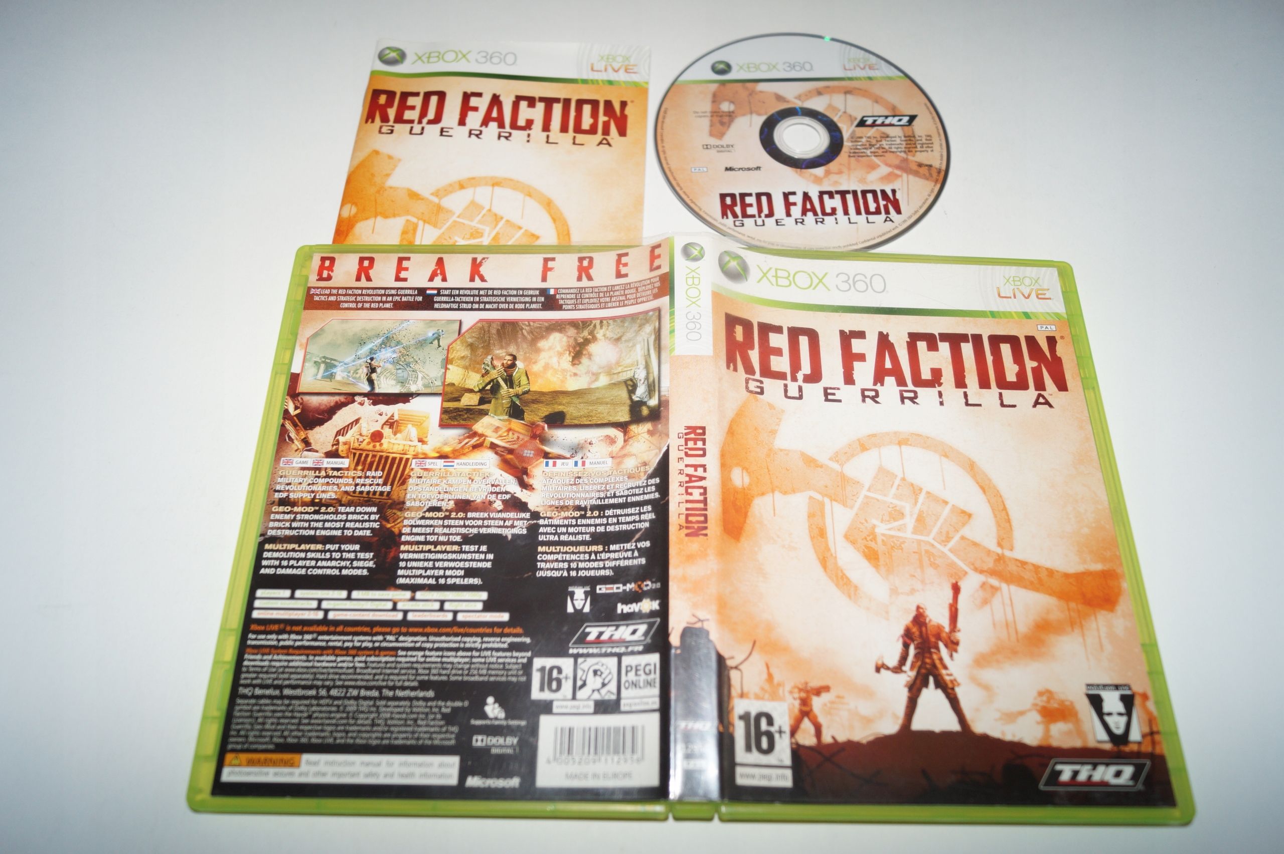 Red Faction: Guerrilla X360 Gra Akcji Na Xbox 360