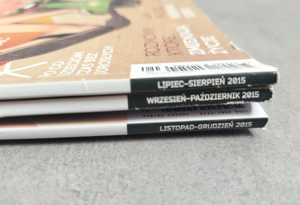 Trzy numery magazynu Coaching Psychology Today 4,5,6 z 2015