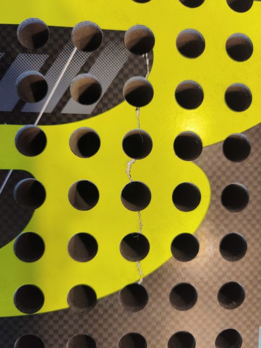 Raquetes de padel Siux, Bullpadel e Head com defeitos