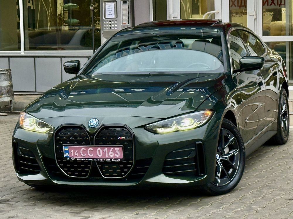 BMW i4 2024 запас хода 550 км