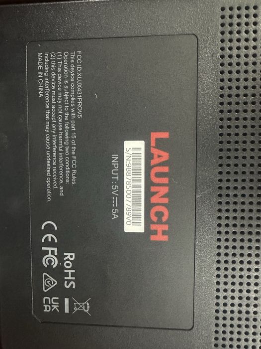 LAUNCH X431 PROV5 в комплекті з адаптерами