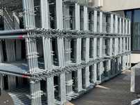 Rusztowanie typ plettac , sprzedaż 30 dł x 6,4 robocza 200 m2 PROMOCJA