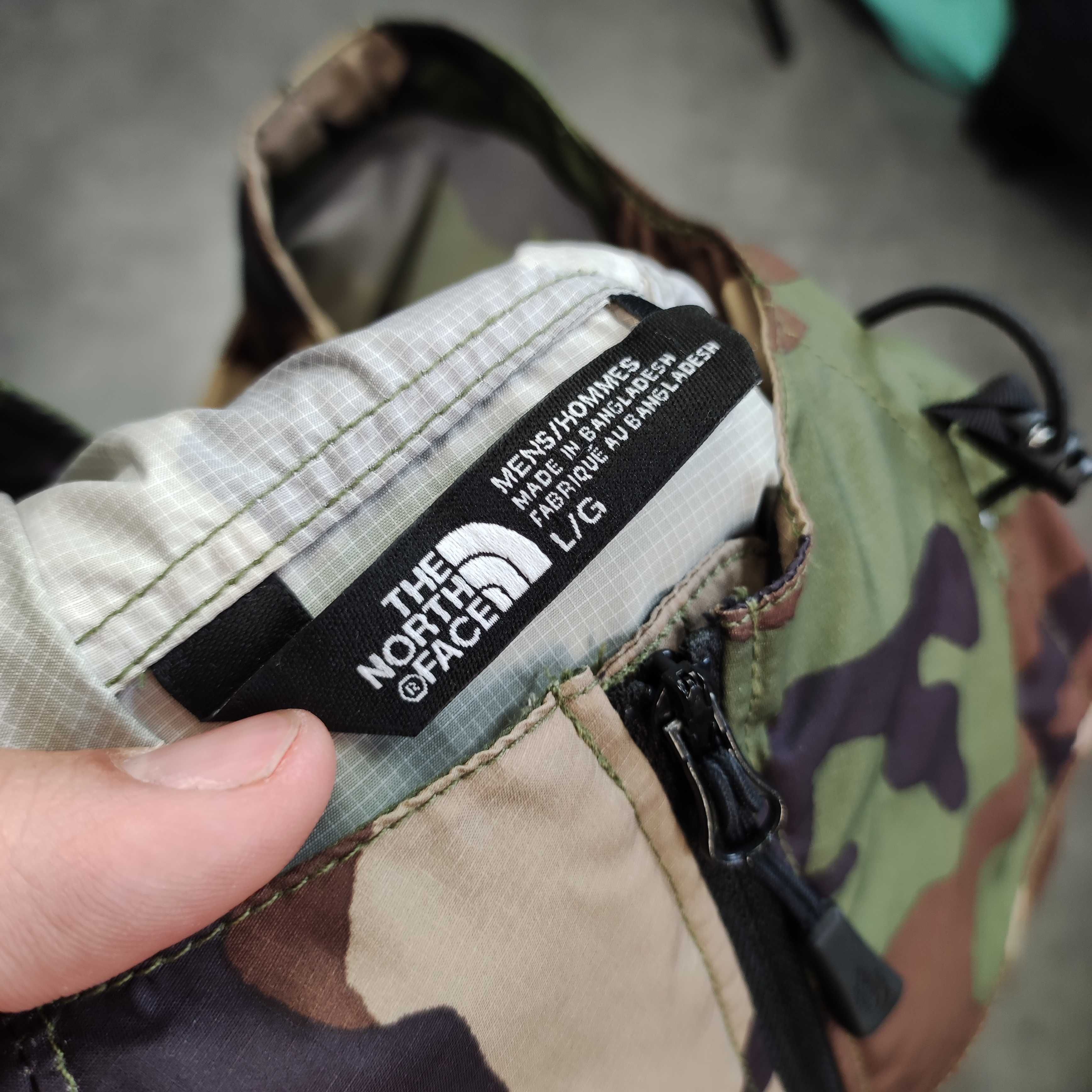 KOMPLET Męski TNF The North Face Camo Kamuflaż Kurtka i Spodenki