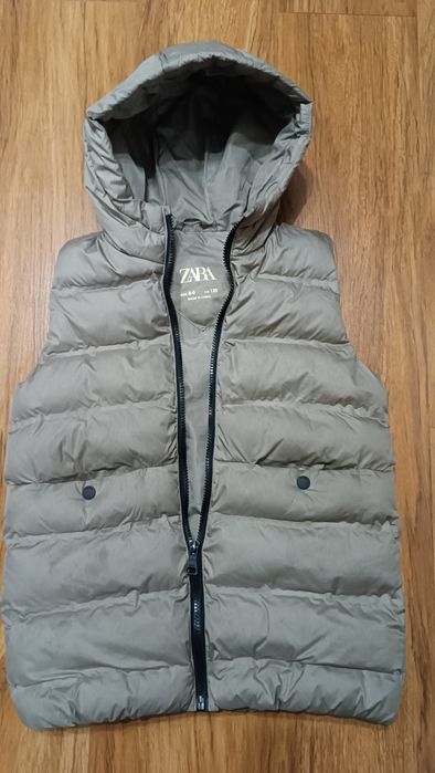 Kamizelka puchowa dziecięca rozmiar 130cm wiek 8-9 lat Zara
