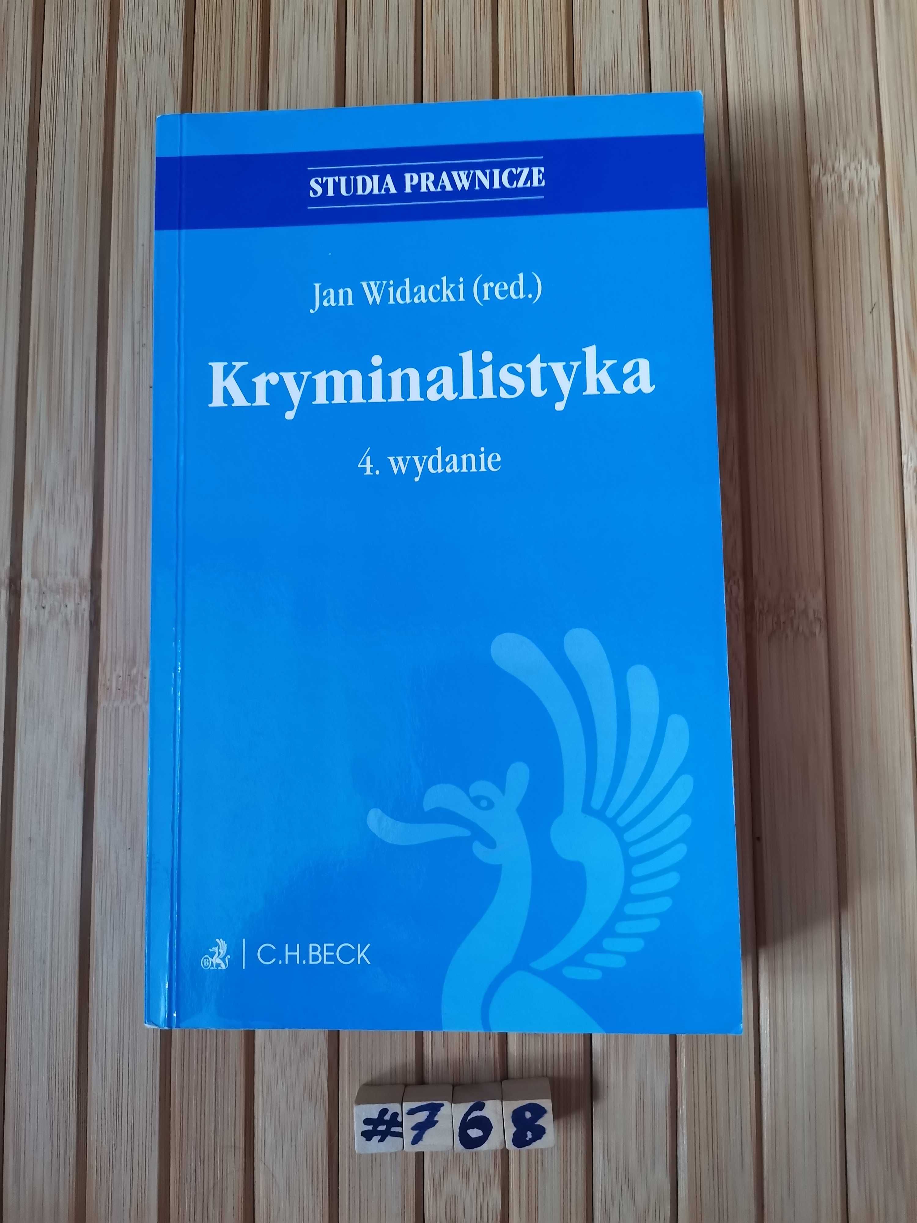 Widacki Kryminalistyka 4. wydanie Real foty