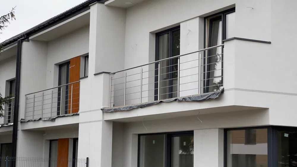 Balustrady nierdzewne zabezpieczenia okienne