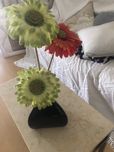 Vendo jarra com flores