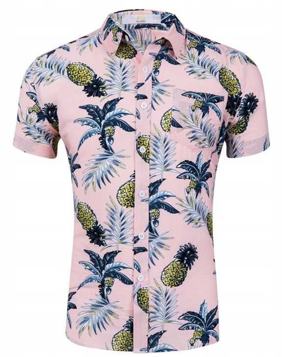 Koszula Hawajska Na Lato Wakacje Island Vibes r. XL