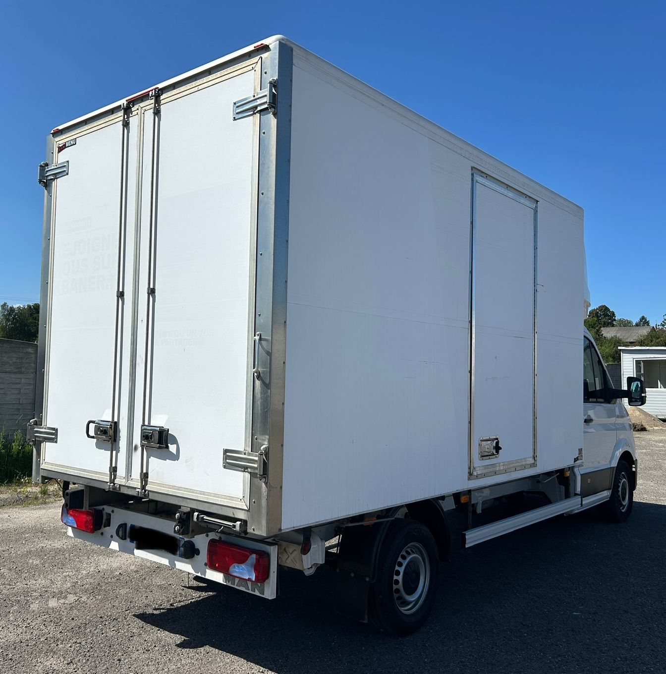MAN TGE 3.180 4X4 Blaszak Automat Serwisowany  Kontener