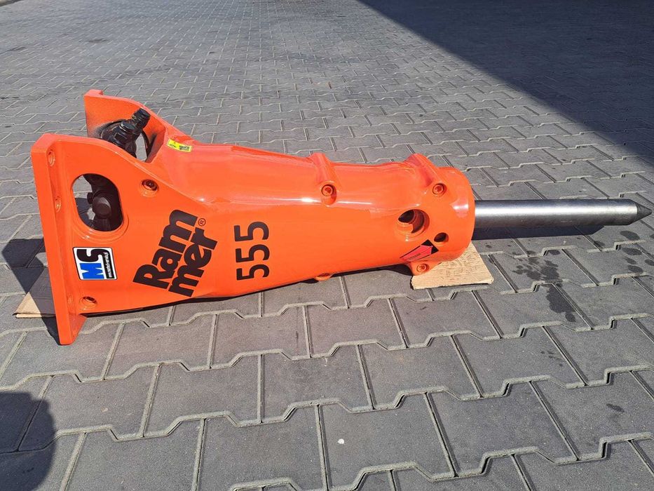 Młot hydrauliczny wyburzeniowy 275kg Rammer BR555 koparka 3,2 - 8t