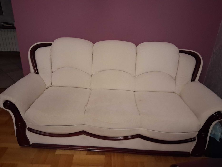 kanapa sofa z funkcją spania + Fotele