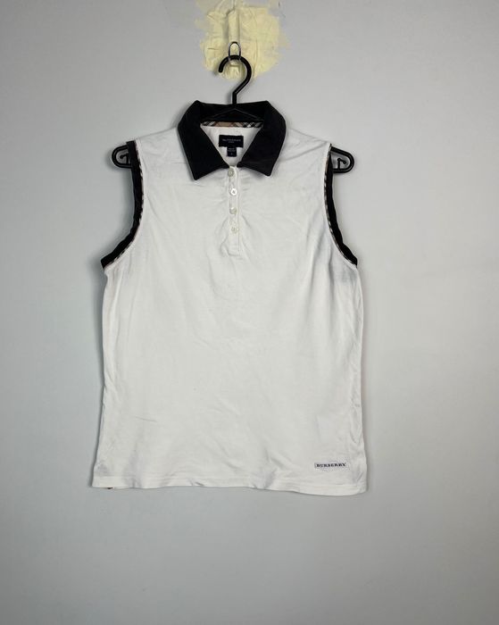 Koszulka Burberry Golf Small Logo White