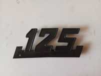 WSK 125 nowy emblemat logo czarny