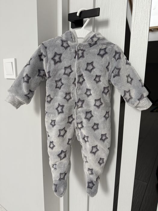 Плюшевий комбінезон з капюшоном